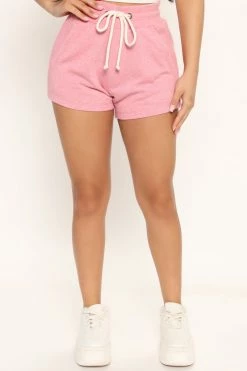 Fashion Nova Care Free Short - Strawberry