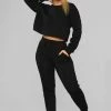 Fashion Nova Sweatpants & Joggers Like A Champ Jogger - Black