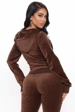 Best deal ๐ฏ Fashion Nova The Original Trendsetter Velour Set - Chocolate Loungewear Sets ๐ 16 Fashion Nova The Original Trendsetter Velour Set - Chocolate Loungewear Sets