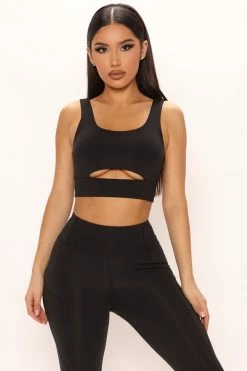 Fashion Nova Loungewear Sets Callin' My Name Legging Set - Black