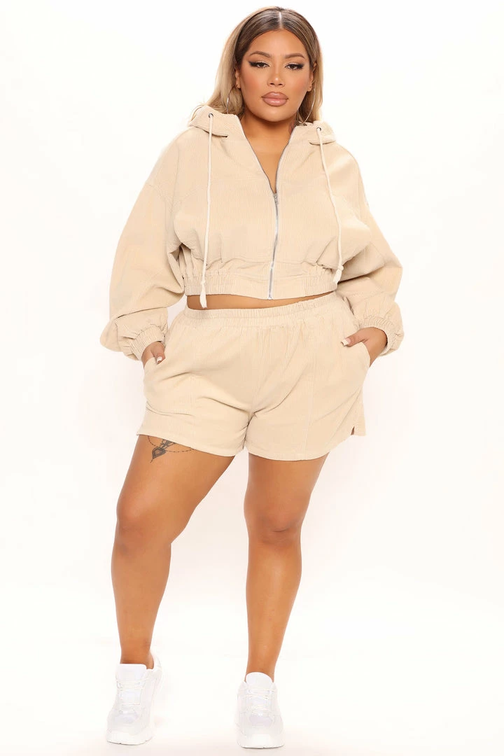 Cheapest 𧨠Fashion Nova Hoodies & Sweatshirts Stay In With Me Corduroy Cropped Hoodie - Khaki π 8 Fashion Nova Hoodies & Sweatshirts Stay In With Me Corduroy Cropped Hoodie - Khaki