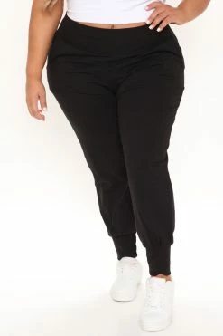 Fashion Nova The New Look Joggers - Black