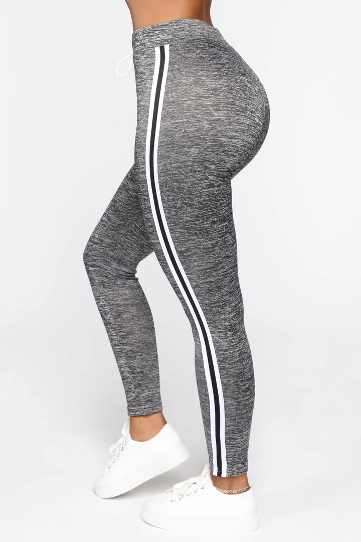 Fashion Nova Got What You Want Lounge Set - Heather Grey Loungewear Sets
