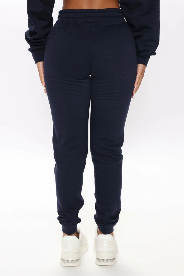Discount 🛒 Fashion Nova Sweatpants & Joggers Look Again Joggers - Navy 🛒 5 Fashion Nova Sweatpants & Joggers Look Again Joggers - Navy