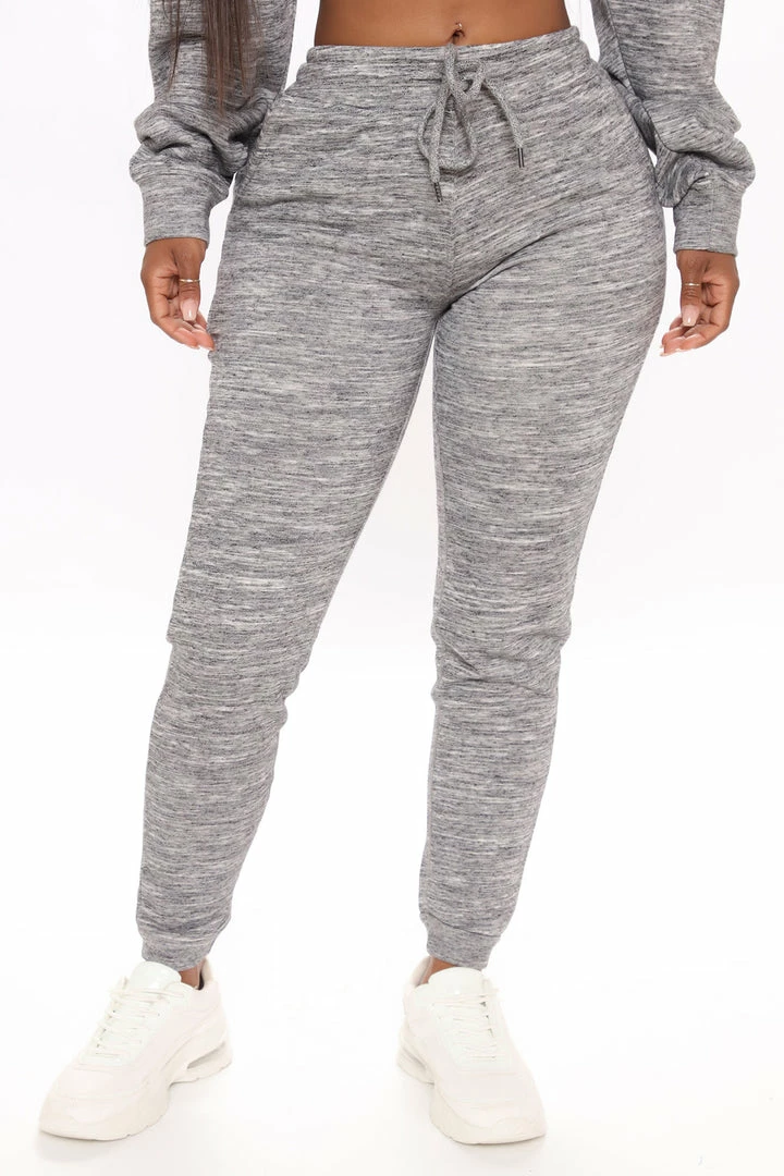 Outlet π Fashion Nova Look Again Joggers - Charcoal π 4 Fashion Nova Look Again Joggers - Charcoal