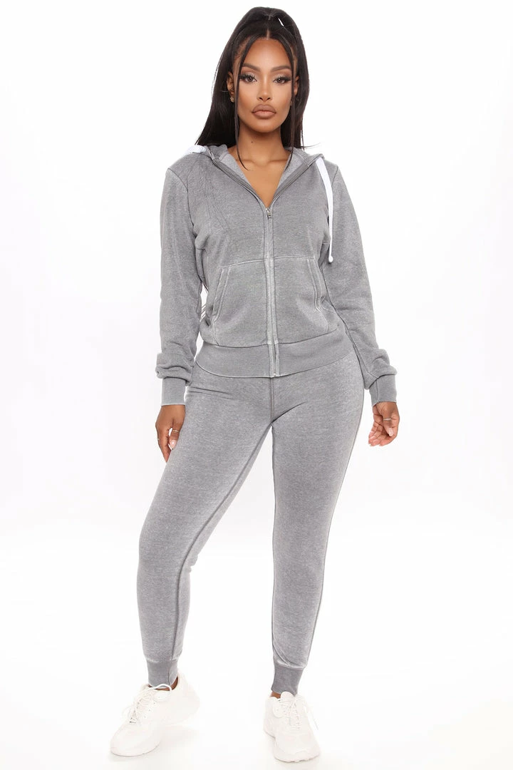 Deals π Fashion Nova Sweet Dreams Mineral Wash Jogger - Heather Grey π 4 Fashion Nova Sweet Dreams Mineral Wash Jogger - Heather Grey