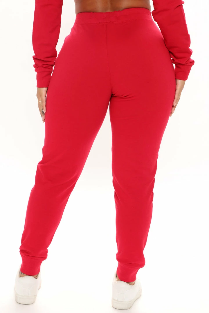 Best Pirce ❤️ Fashion Nova Latest And Greatest French Terry Jogger - Red Sweatpants & Joggers ⌛ 6 Fashion Nova Latest And Greatest French Terry Jogger - Red Sweatpants & Joggers