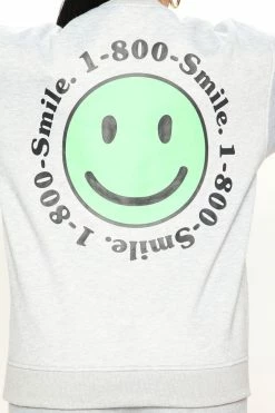 Best reviews of ๐ Fashion Nova Hoodies & Sweatshirts 1 800 Smile Happy Face Sweatshirt - Heather Grey ๐คฉ 13 Fashion Nova Hoodies & Sweatshirts 1 800 Smile Happy Face Sweatshirt - Heather Grey