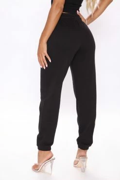 Fashion Nova Sweatpants & Joggers Nickelodeon Rugrats Sweatpants - Black