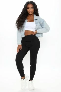 Fashion Nova The New Look Joggers - Black