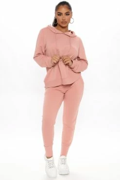 Fashion Nova The New Look Joggers - Mauve