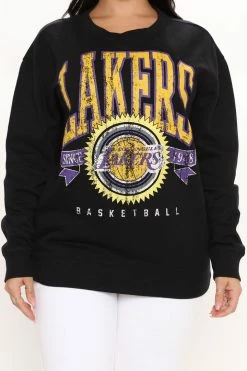 Best deal ๐ Fashion Nova NBA That's A Violation Lakers Sweatshirt - Black Hoodies & Sweatshirts ๐ 15 Fashion Nova NBA That's A Violation Lakers Sweatshirt - Black Hoodies & Sweatshirts