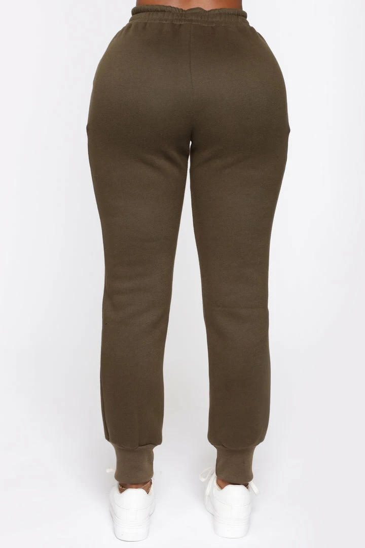 Fashion Nova All Chills Pant - Olive