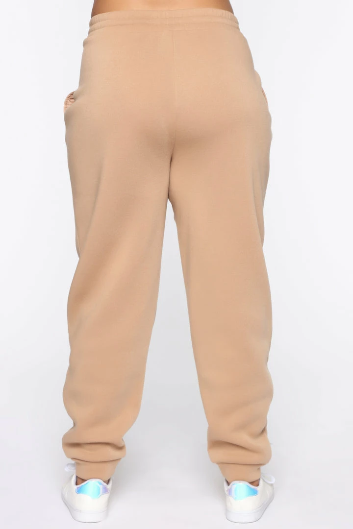 Fashion Nova Like A Champ Jogger - Mocha Sweatpants & Joggers
