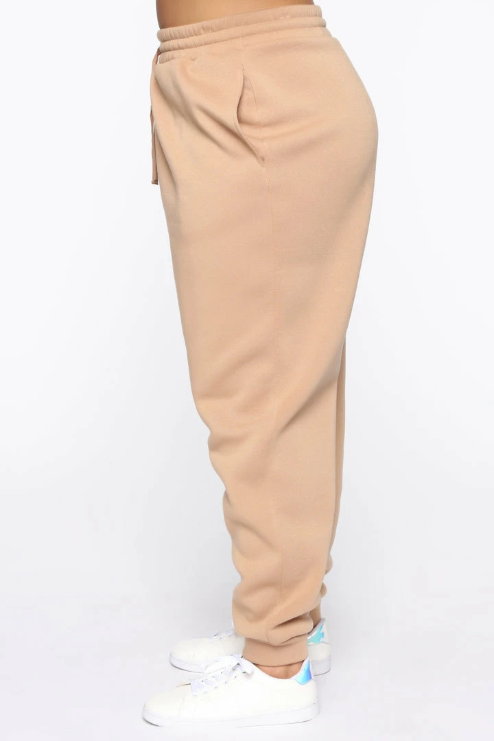 Fashion Nova Like A Champ Jogger - Mocha Sweatpants & Joggers