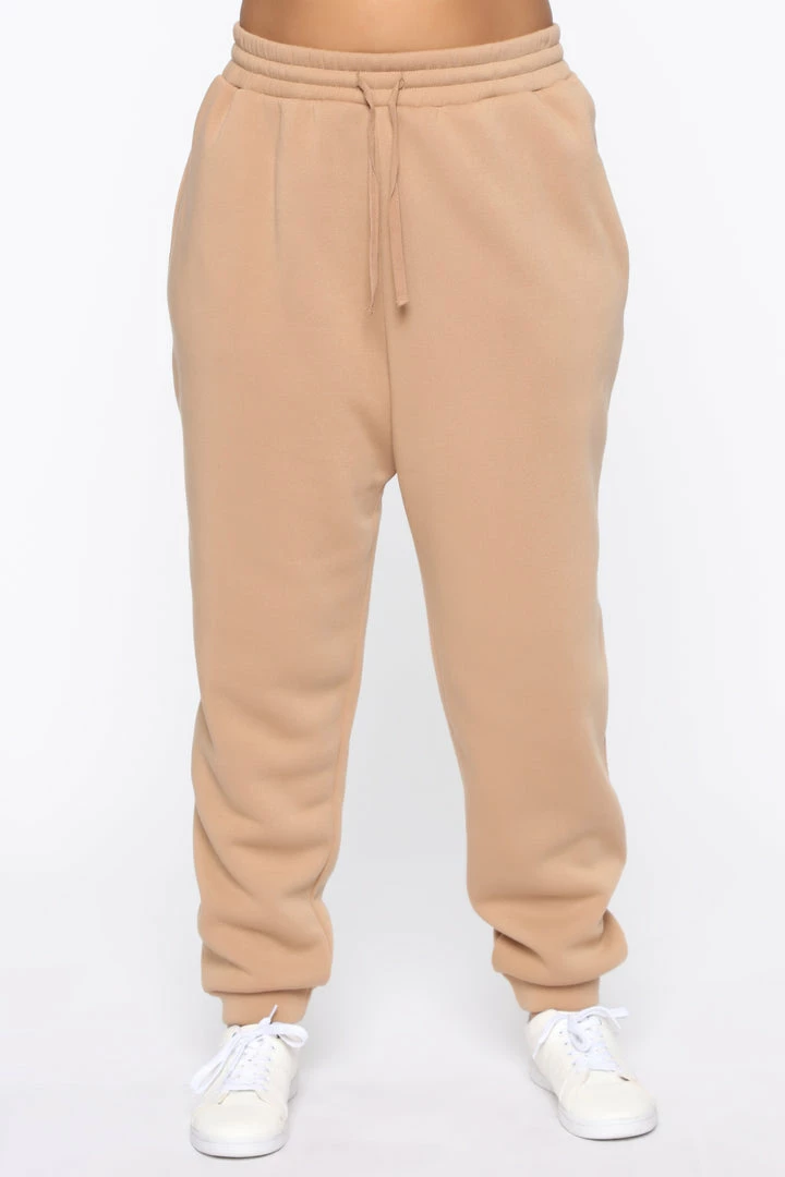 Fashion Nova Like A Champ Jogger - Mocha Sweatpants & Joggers