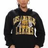 Fashion Nova The Lake Show Lakers Hoodie - Black