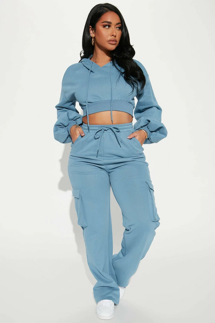 Coupon ๐คฉ Fashion Nova Chill Days Cargo Pant Set - Blue ๐ 3 Fashion Nova Chill Days Cargo Pant Set - Blue