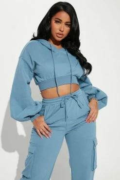 Coupon ๐คฉ Fashion Nova Chill Days Cargo Pant Set - Blue ๐ 6 Fashion Nova Chill Days Cargo Pant Set - Blue