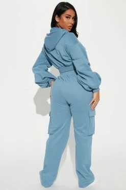 Coupon ๐คฉ Fashion Nova Chill Days Cargo Pant Set - Blue ๐ 7 Fashion Nova Chill Days Cargo Pant Set - Blue