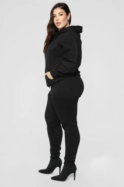 Fashion Nova Stole Your Boyfriend's Oversized Hoodie - Black