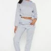 Fashion Nova Loungewear Sets Get Ready Jogger Set - Heather Grey
