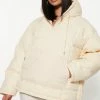 Fashion Nova Hoodies & Sweatshirts Head In The Clouds Puffer Jacket - Cream