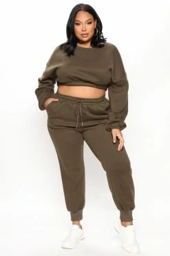 Fashion Nova All Chills Pant - Olive