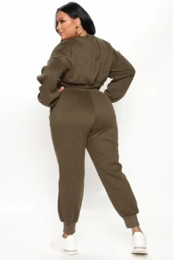 Fashion Nova All Chills Pant - Olive