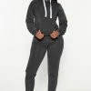 Fashion Nova Sweet Dreams Mineral Wash Hoodie - Charcoal Hoodies & Sweatshirts