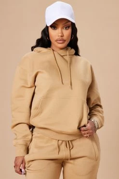 Fashion Nova Stole Your Boyfriend's Oversized Hoodie - Nude
