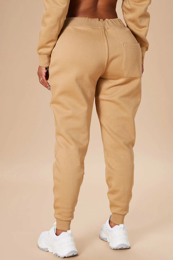 Fashion Nova Stole Your Boyfriend's Oversized Jogger - Nude Sweatpants & Joggers