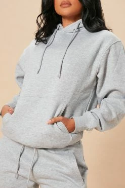 Fashion Nova Hoodies & Sweatshirts Stole Your Boyfriend's Oversized Hoodie - Heather Grey