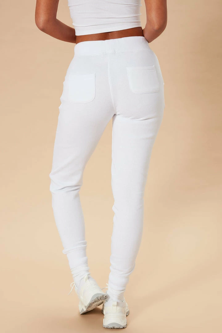 Fashion Nova Sweatpants & Joggers Relaxed Vibe Joggers - White