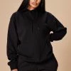Fashion Nova Stole Your Boyfriend's Oversized Hoodie - Black