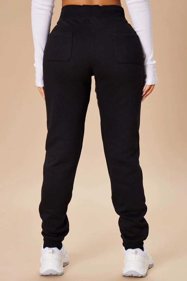 Fashion Nova Sweatpants & Joggers Relaxed Vibe Joggers - Black