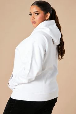 Fashion Nova Stole Your Boyfriend's Oversized Hoodie - White