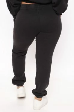 Fashion Nova NFL Raiders Washed Sweatpant - Black Sweatpants & Joggers