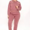Fashion Nova Loungewear Sets Get Ready Jogger Set - Mauve