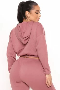 Fashion Nova Loungewear Sets Get Ready Jogger Set - Mauve