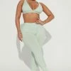Fashion Nova New Level Legging Set - Mint