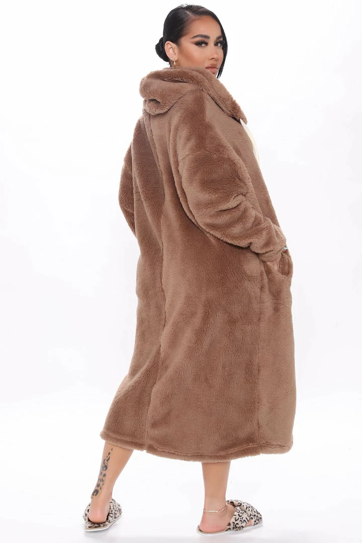 Best deal π Fashion Nova Hoodies & Sweatshirts Teddy Set Go Fuzzy Jacket - Brown π 5 Fashion Nova Hoodies & Sweatshirts Teddy Set Go Fuzzy Jacket - Brown