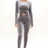 Top 10 ✨ Fashion Nova Always Together Velour Legging Set - Heather Grey Loungewear Sets 👏 2 Fashion Nova Always Together Velour Legging Set - Heather Grey Loungewear Sets