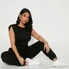 Fashion Nova Life Of Leisure Jogger Set - Black