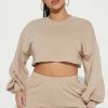 New ๐ Fashion Nova Like A Champ Pullover Sweatshirt - Mocha ๐ 1 Fashion Nova Like A Champ Pullover Sweatshirt - Mocha
