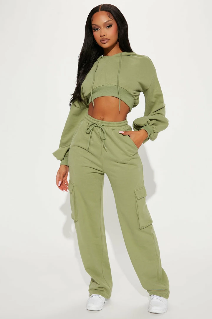 Deals ๐ Fashion Nova Loungewear Pant Sets Chill Days Cargo Pant Set - Sage โจ 3 Fashion Nova Loungewear Pant Sets Chill Days Cargo Pant Set - Sage