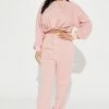 Fashion Nova Let Me Relax Jogger Set - Pink