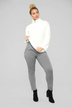 Fashion Nova Hoodies & Sweatshirts Karmen Fuzzy Jacket - Off White