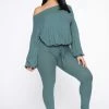 Fashion Nova You Gotta Chill Lounge Set - Teal Loungewear Sets