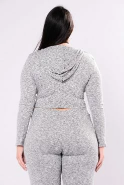 Fashion Nova Wanderlust Hoodie - Grey Hoodies & Sweatshirts